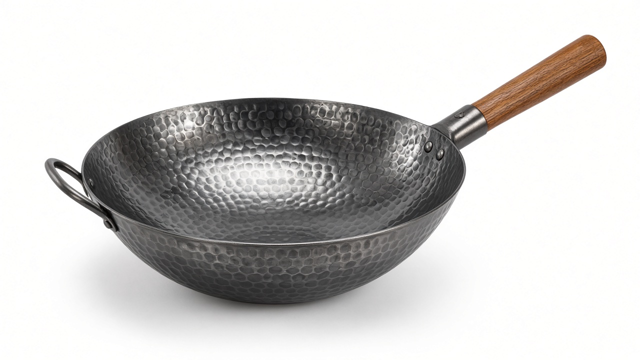 14-Inch Carbon Steel Wok product photo