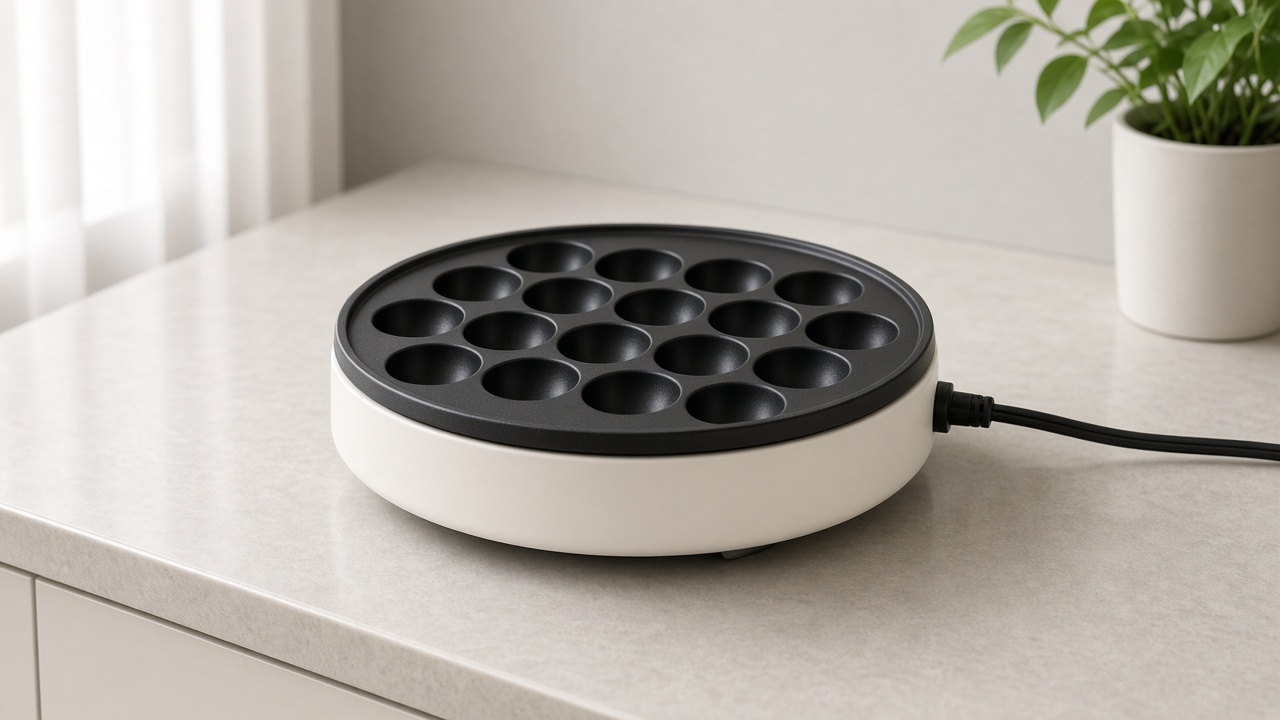 Takoyaki Pan & Maker (Electric & Cast-Iron) product photo