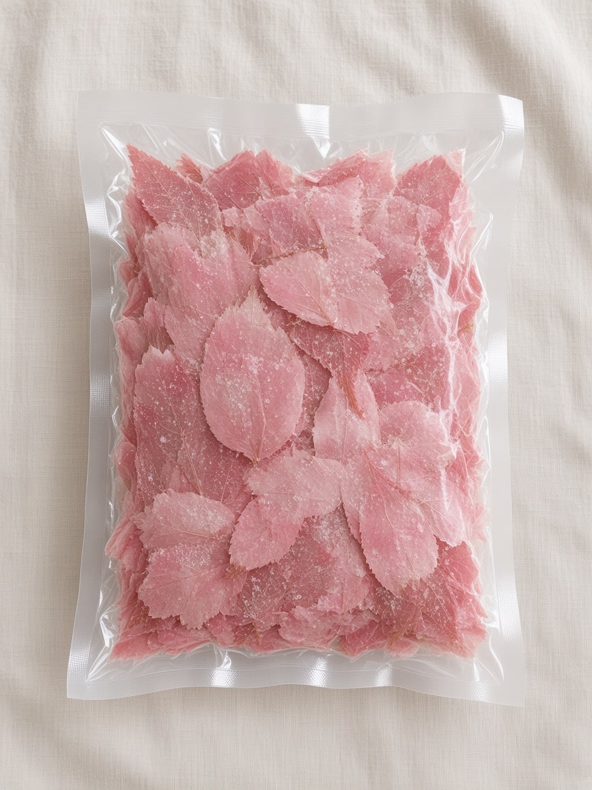 Pickled Sakura Leaves ingredient photo