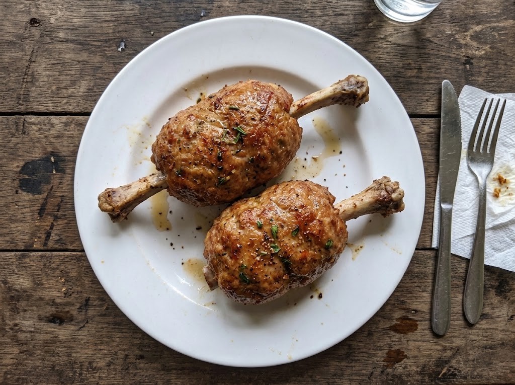 Meat on the Bone plated dish