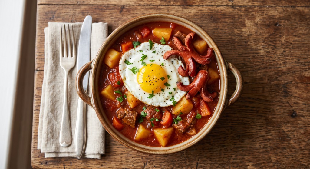 Yor's Mother's Stew plated dish