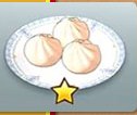 Scene from Dragon Ball featuring Dragon Ball Juicy Steamed Buns (DBZ: Kakarot)